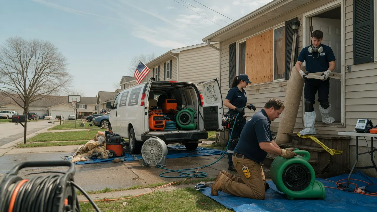 Water Damage Restoration in Inverness, MT near me